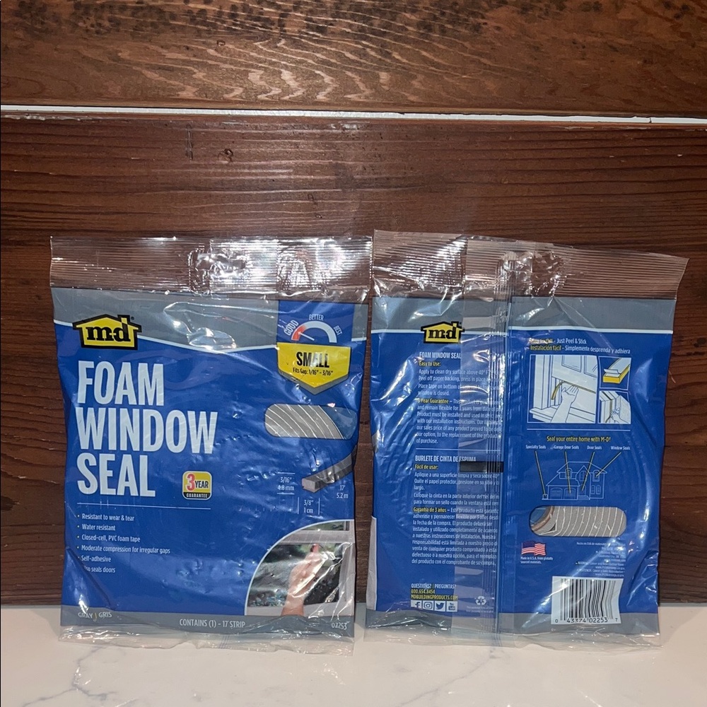 🔥‼️BRAND NEW MD Foam Window Seal -2‼️🔥